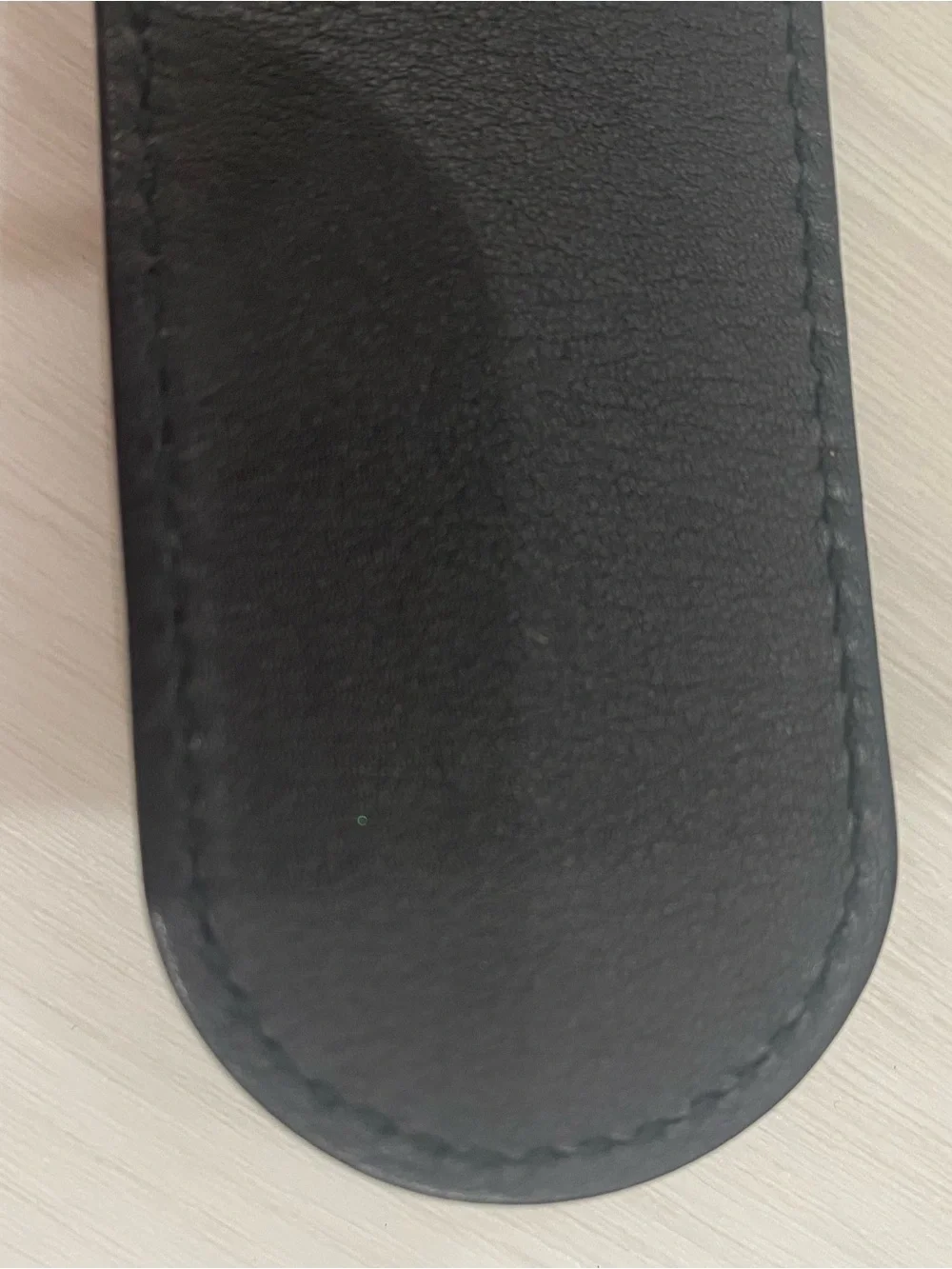 Gucci Double G Black Leather Belt with Gold Buckle medium 2 inch